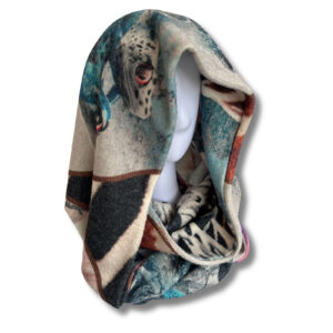Cuello de lanilla Jirafa~Sapo (160 x 35 cm)